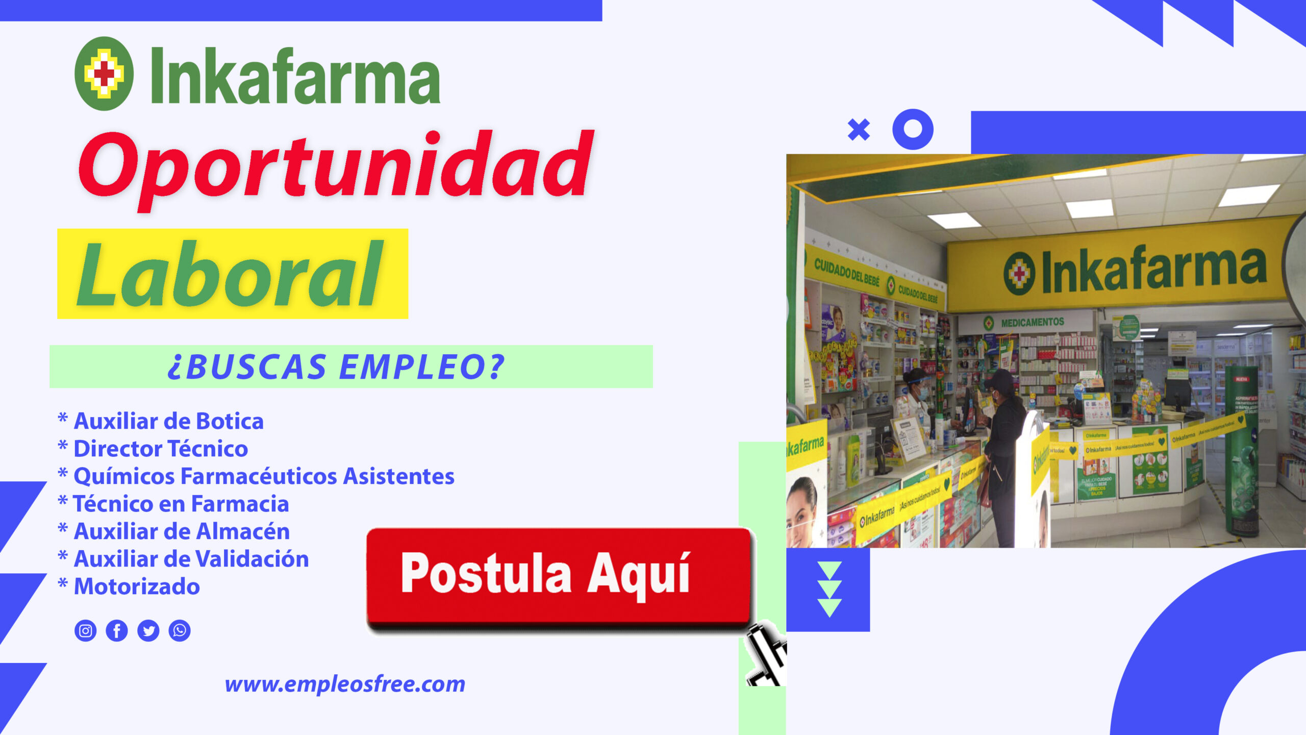 Oportunidades de Empleo en InkaFarma: ¡Vacantes Disponibles!