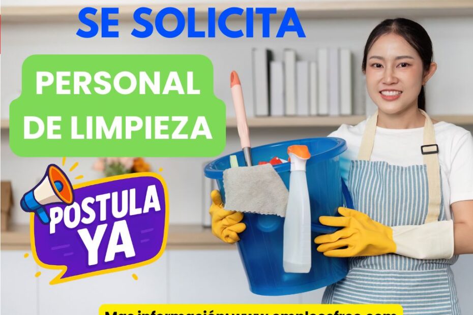 Empleos en el Área de Limpieza: Oportunidades Laborales Disponibles
